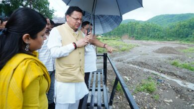 मुख्यमंत्री धामी ने देहरादून में अतिवृष्टि प्रभावित क्षेत्रों का किया स्थलीय निरीक्षण, राहत कार्यों में तेजी के निर्देश