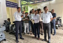 जिले में प्रथम बारः डीवाटरिंग पोर्टेबल पम्पस की खेप राजधानी के जलभराव क्षेत्रों में हुए तैनात