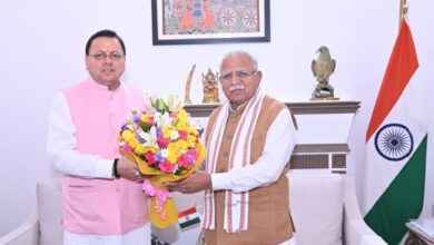 CM धामी ने नई दिल्ली में केंद्रीय विद्युत मंत्री मनोहर लाल खट्टर से की मुलाक़ात, महत्वपूर्ण विषयों पर हुई चर्चा