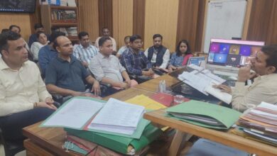 एडीएम (वि.रा) केके मिश्रा ने परीक्षा के लिए तैनात मजिस्ट्रेटों के साथ की बैठक, परीक्षा को शांतिपूर्ण संपन्न कराने के दिए निर्देश