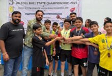 रोल बॉल में चमके आदर्श और कीर्ति, बने टॉप स्कोरर